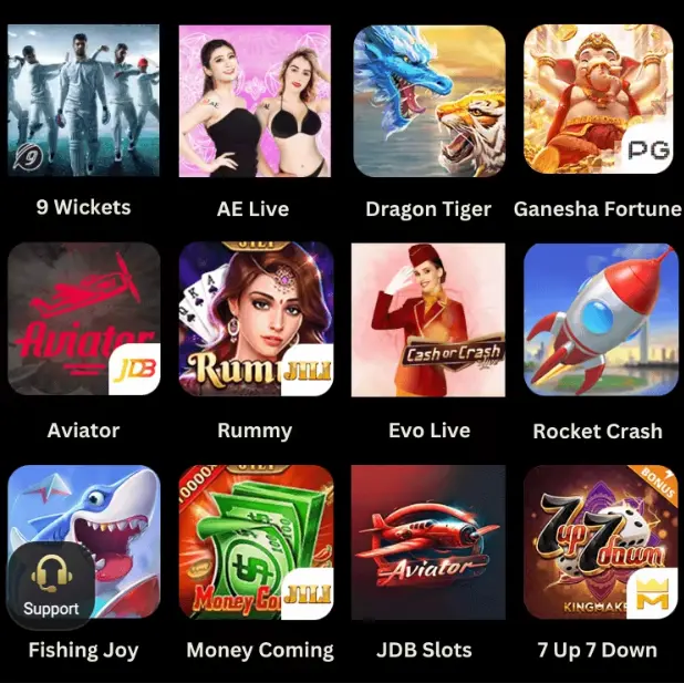 Gold Bet Casino India games
